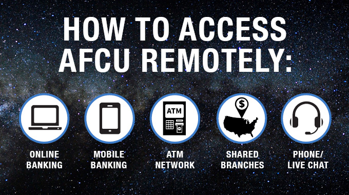 How to access AFCU remotely